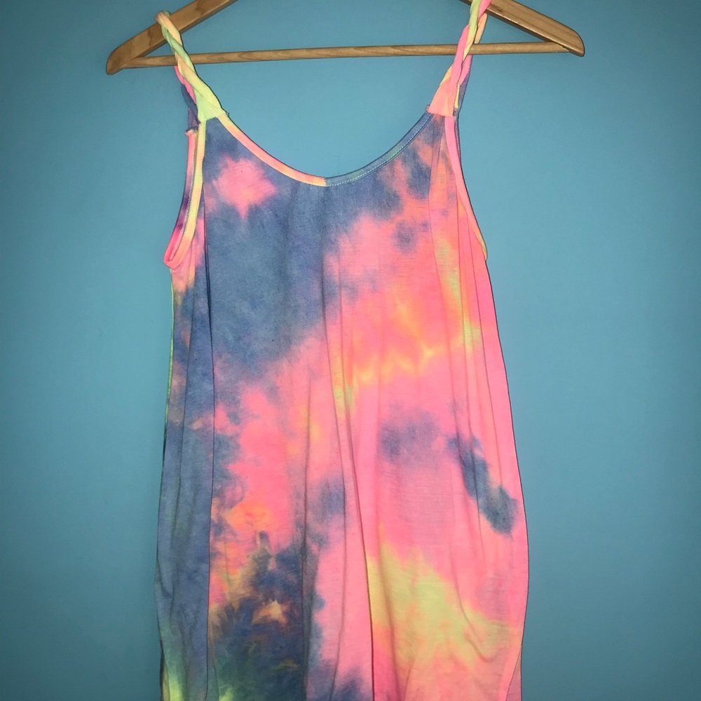 Tye dye dress (can be worn as a shirt)
